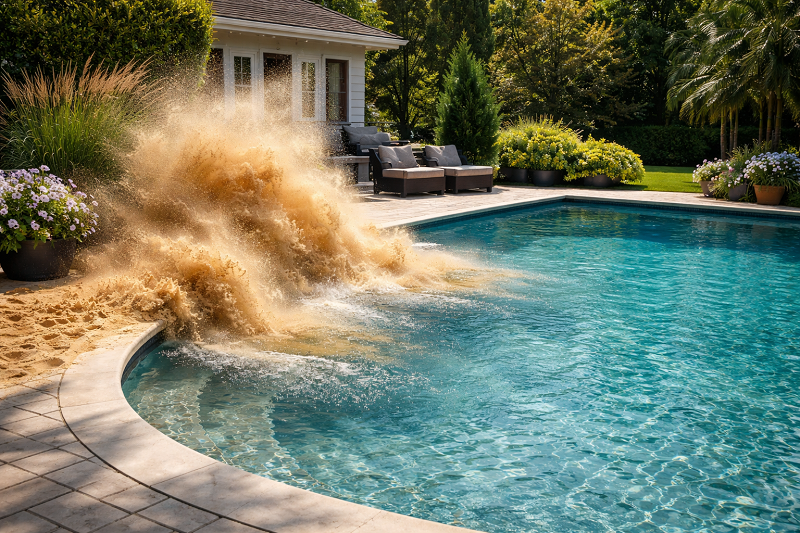 Sand Blowing Back Into the Pool: How to Diagnose Laterals, Standpipe and Media Problems