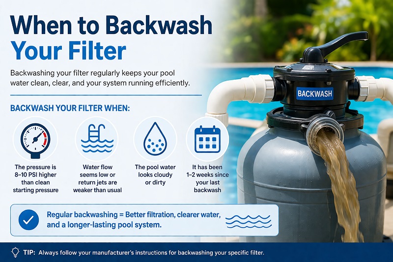 When to Backwash Your Filter: Signs Most Pool Owners Ignore