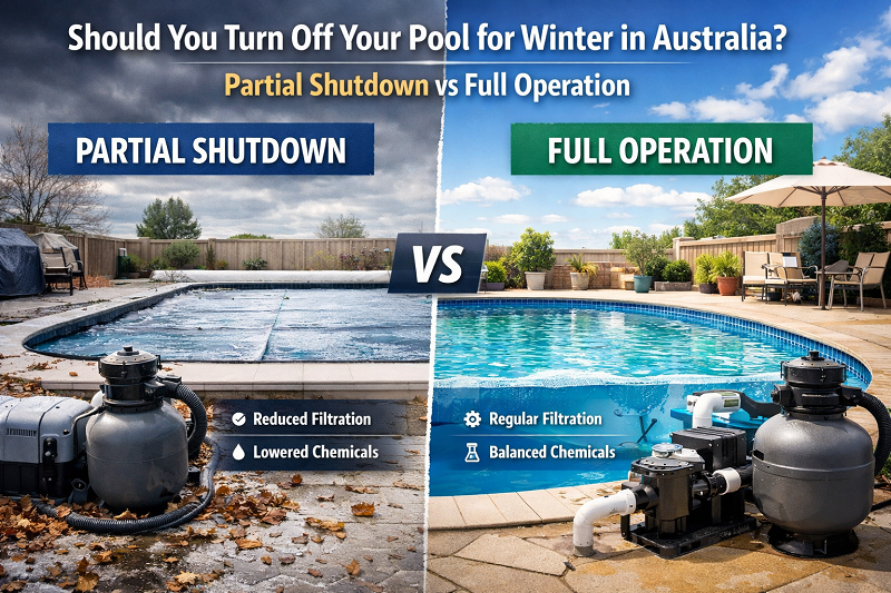 Should You Turn Off Your Pool for Winter in Australia? Partial Shutdown vs Full Operation