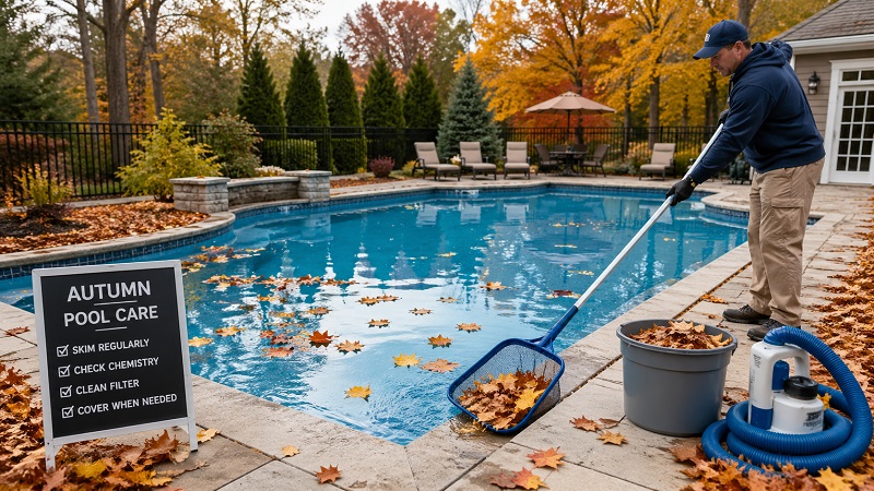 Pool Maintenance Frequency in Autumn: How Often You Really Need to Check Water