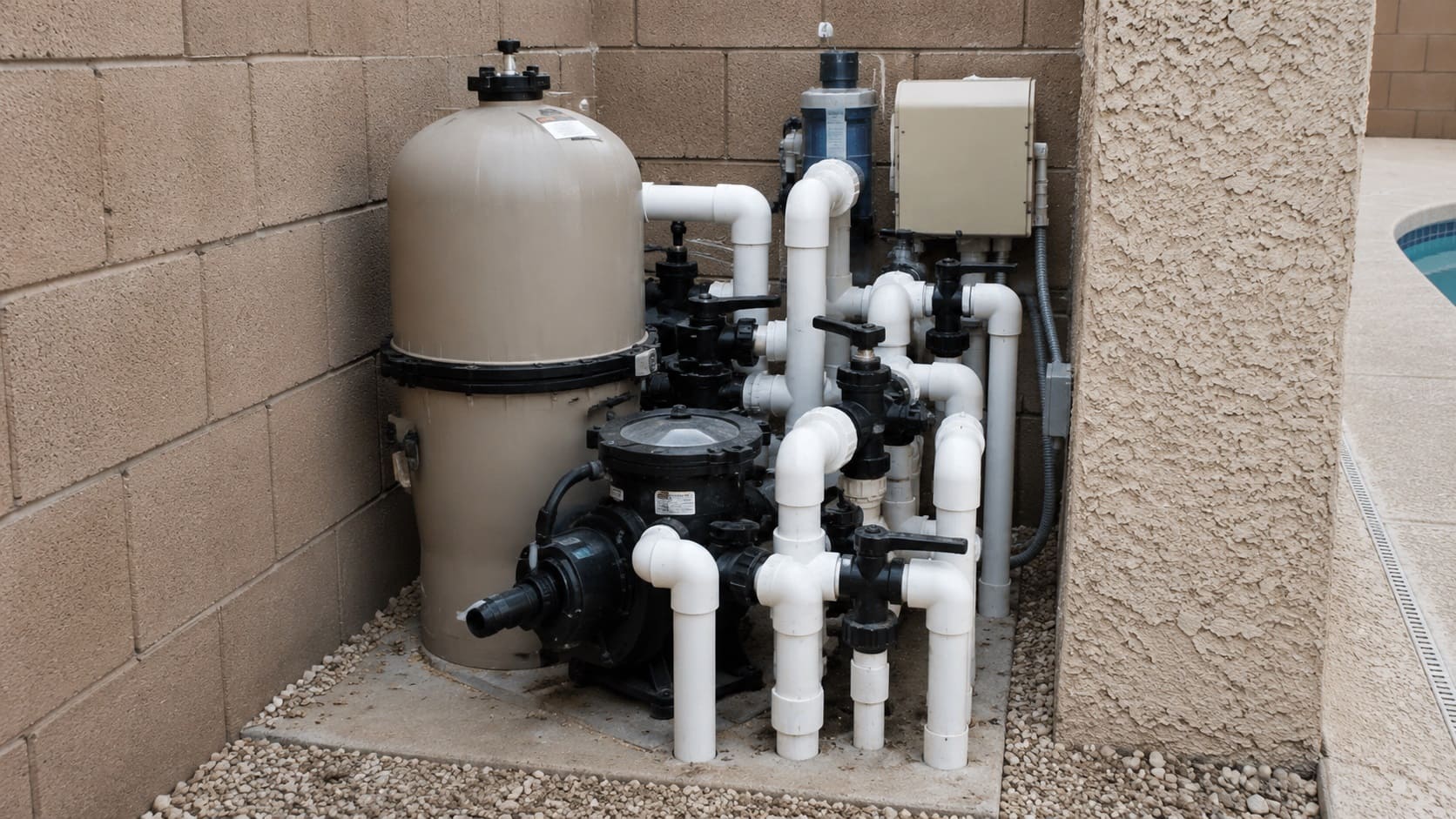 Pool Equipment Pad Layout Problems: Valves, Unions, Access and Service Space